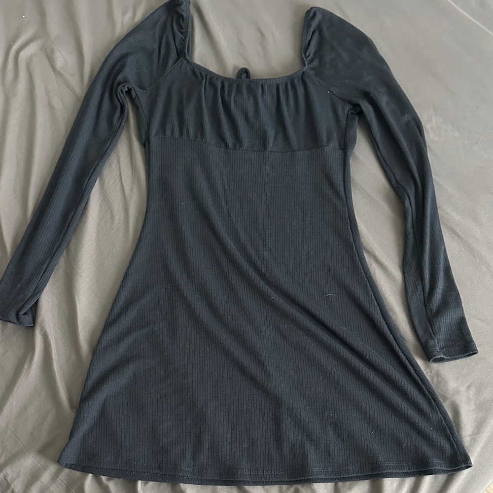 Blue Rain Navy Long Sleeve Dress - Picture 4 of 4